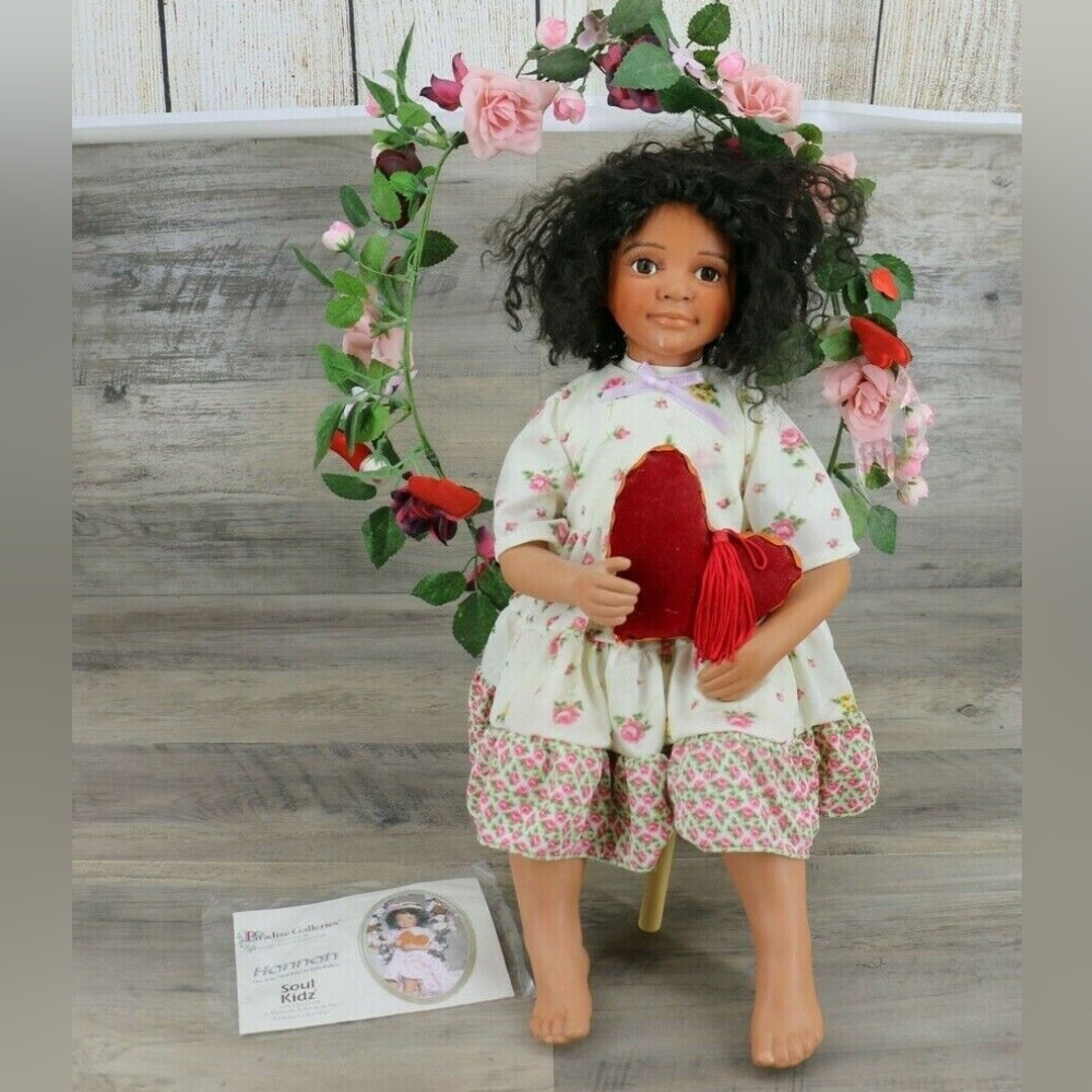 Vintage Paradise Galleries Hannah Soul Kidz by Kelly RuBert Porcelain Doll